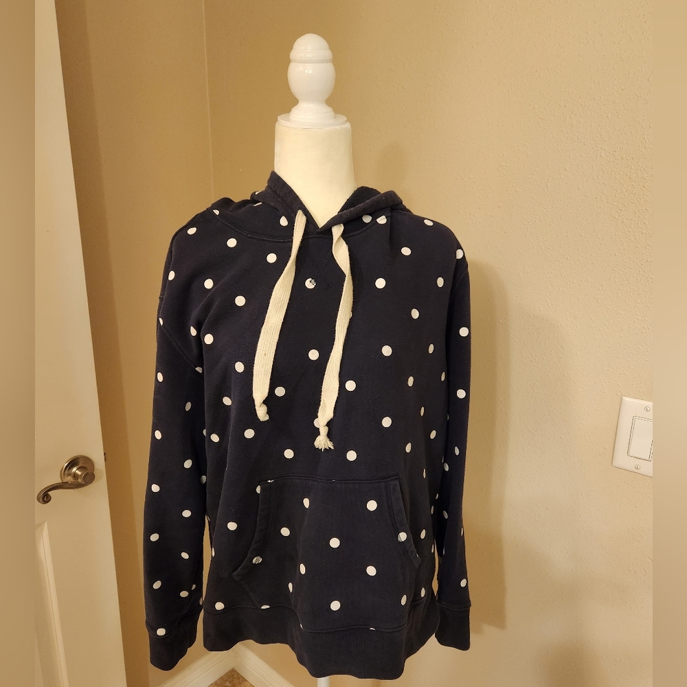 J. Crew fleece hoodie in size L